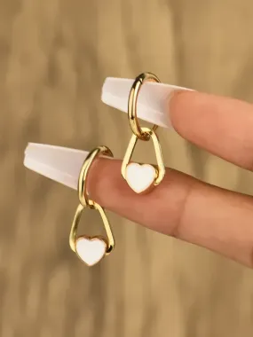 27 Heart Drop Earrings