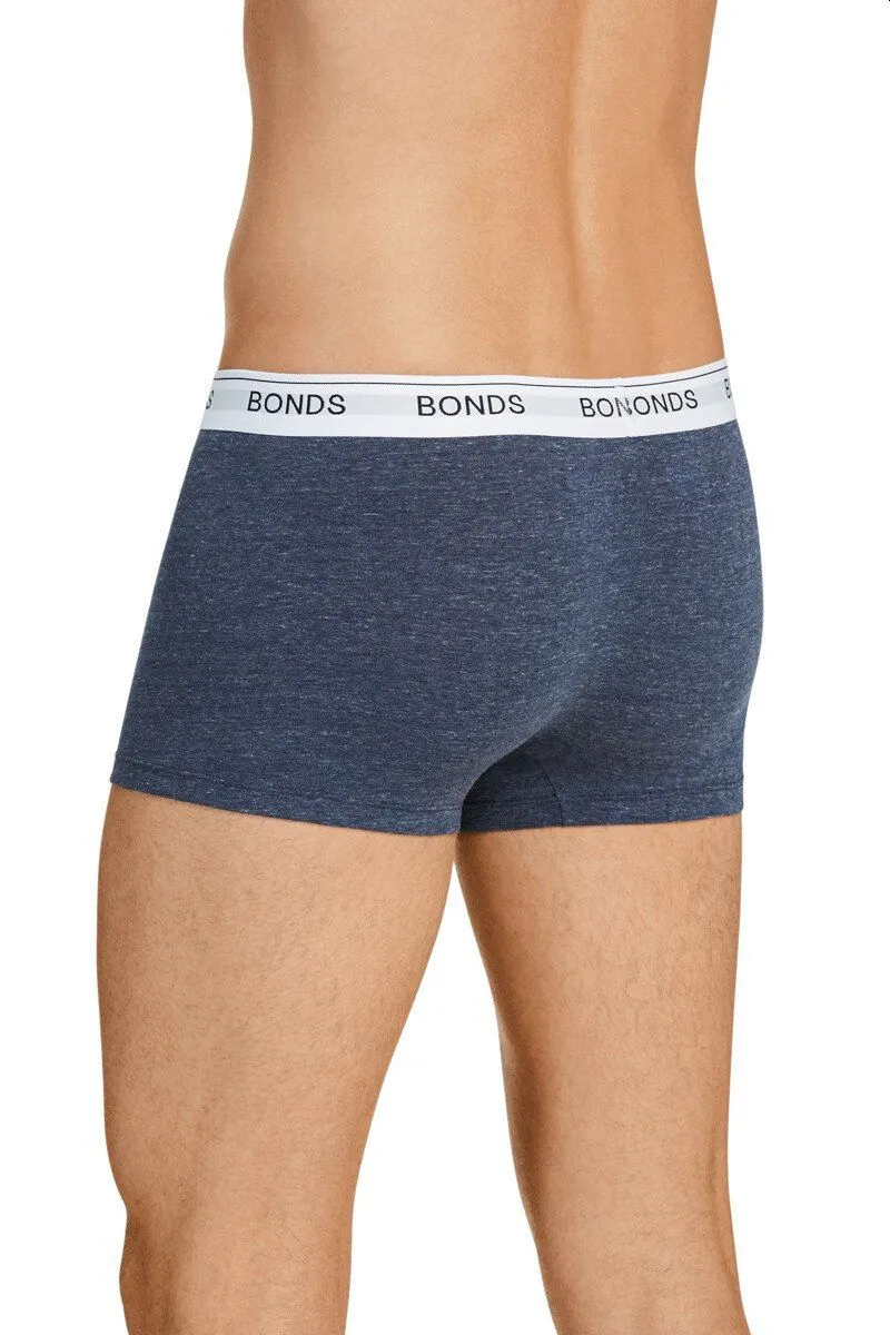 9 x Mens Bonds Guyfront Trunk Trunks Underwear – Navy Stripe 21C