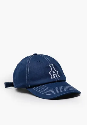 'A' Cap - Navy