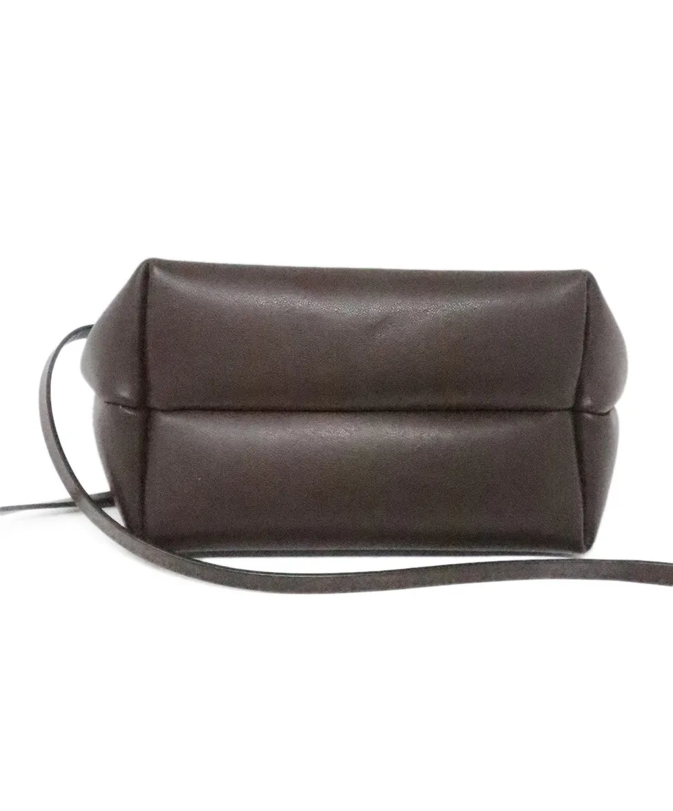 Acne Studios Brown Leather Mini Crossbody