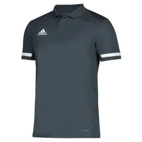 adidas Men's Grey/White Team 19 Polo