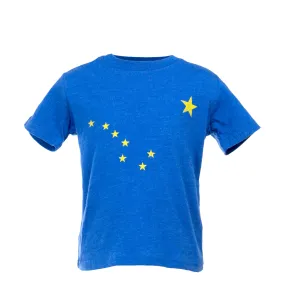 Alaska Flag Blue Tee - Youth