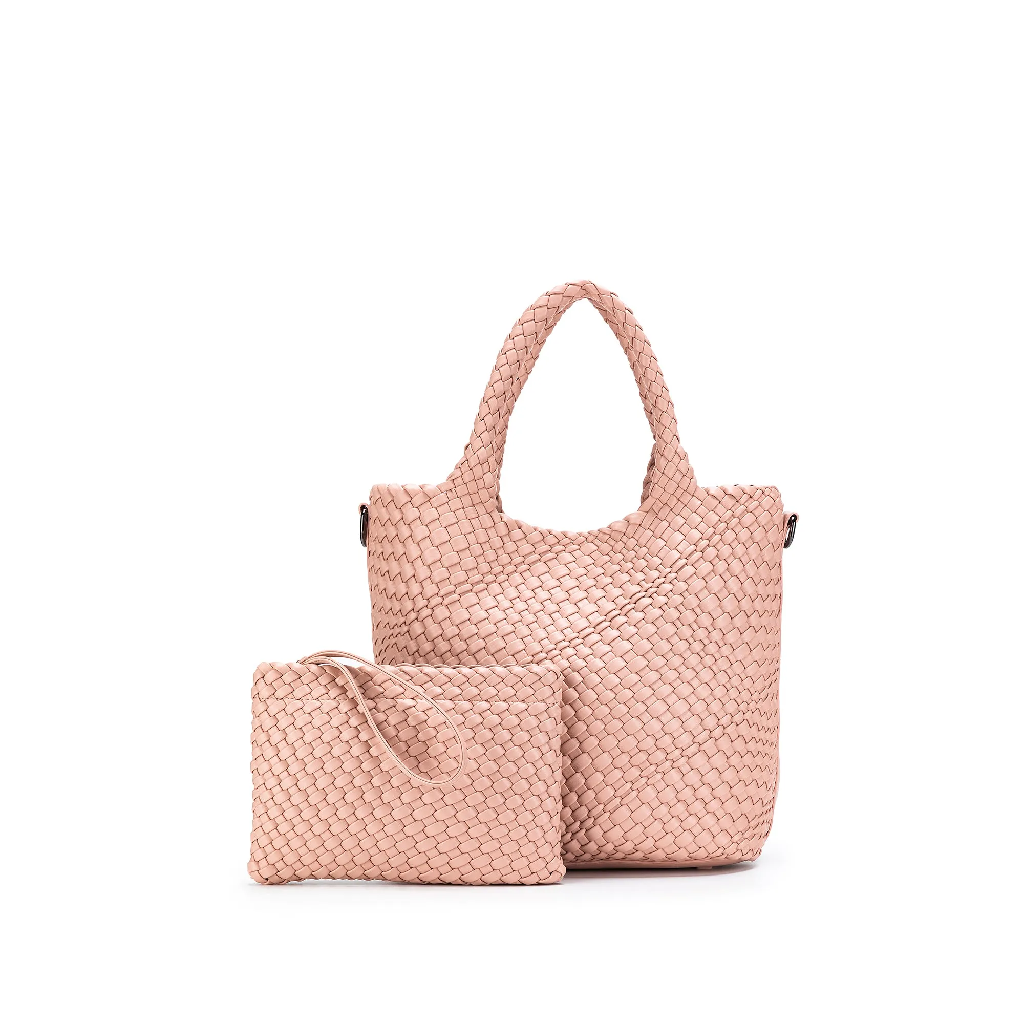 Amali Pink 2 Piece Handbag Set