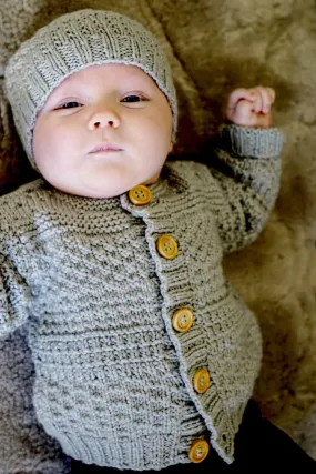 Baby Cakes Austin Cardi & Beanie #Bc64 0-18 Months Knitting Pattern