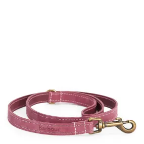 Barbour Leather Dog Lead Classic Pink