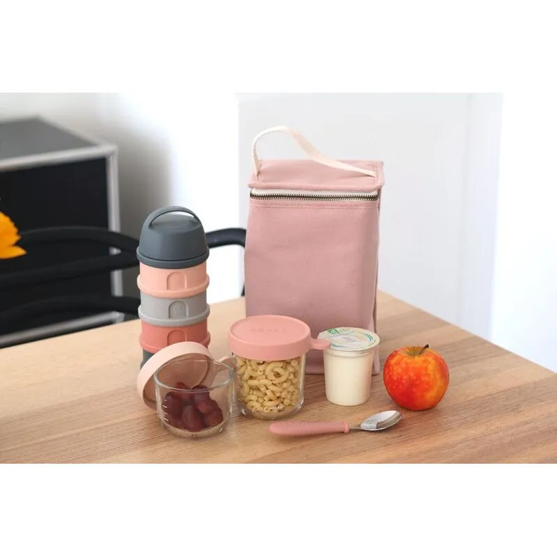 Beaba Isothermal Meal Pouch - Dusty Pink