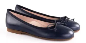 Beberlis Regent Black Leather Olivia Classic Flats