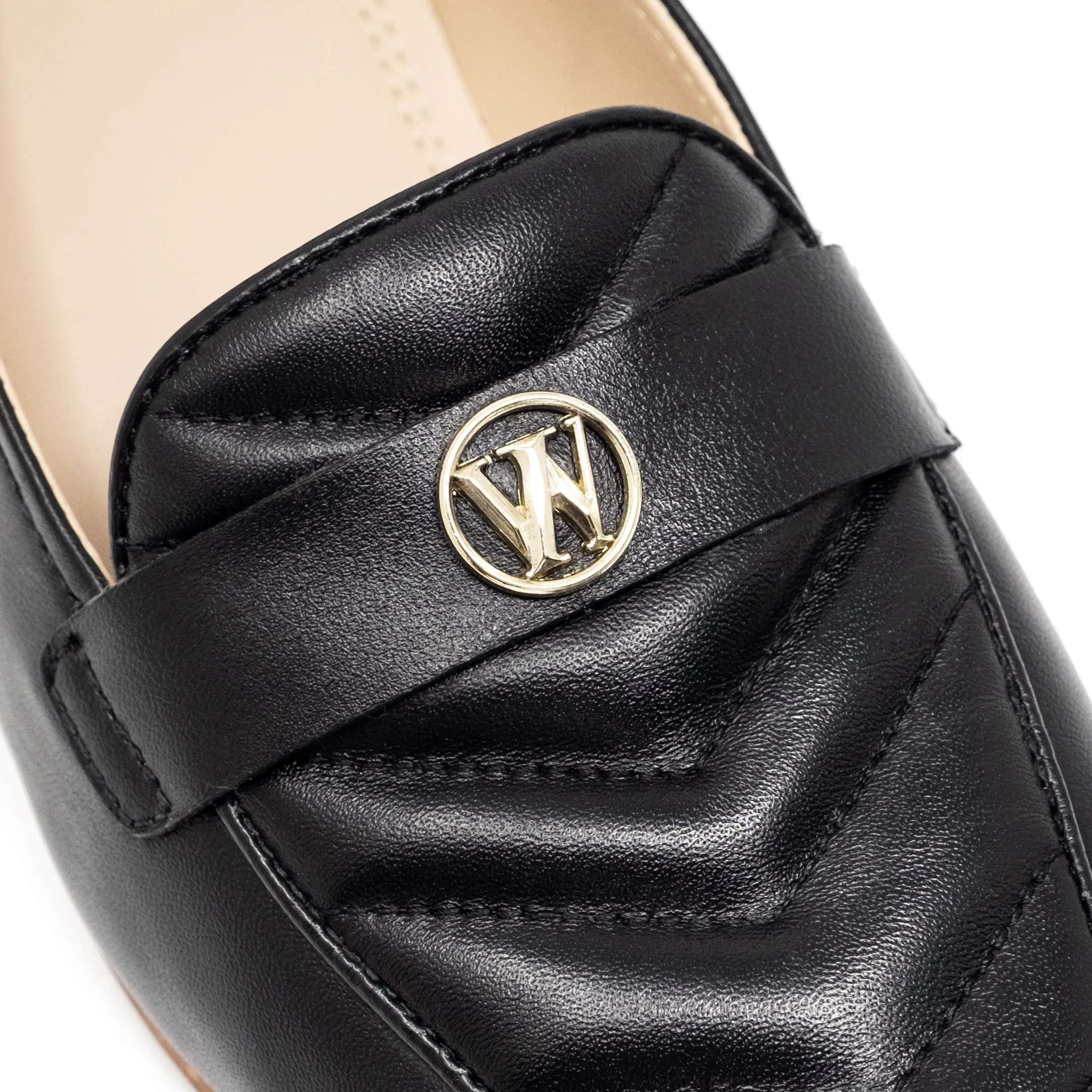 Bella Quilted Trim Loafer