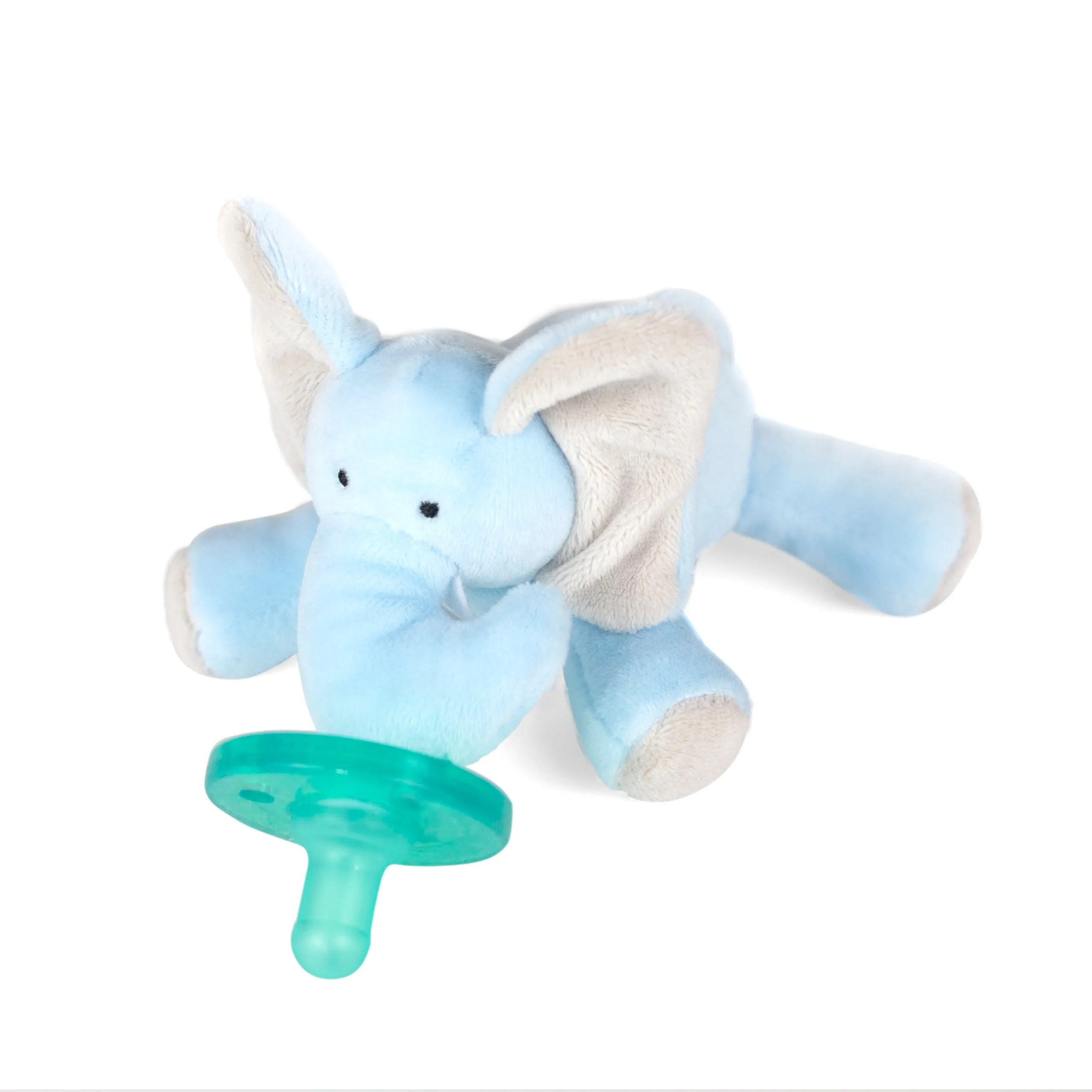 Blue Elephant Plush Pacifier