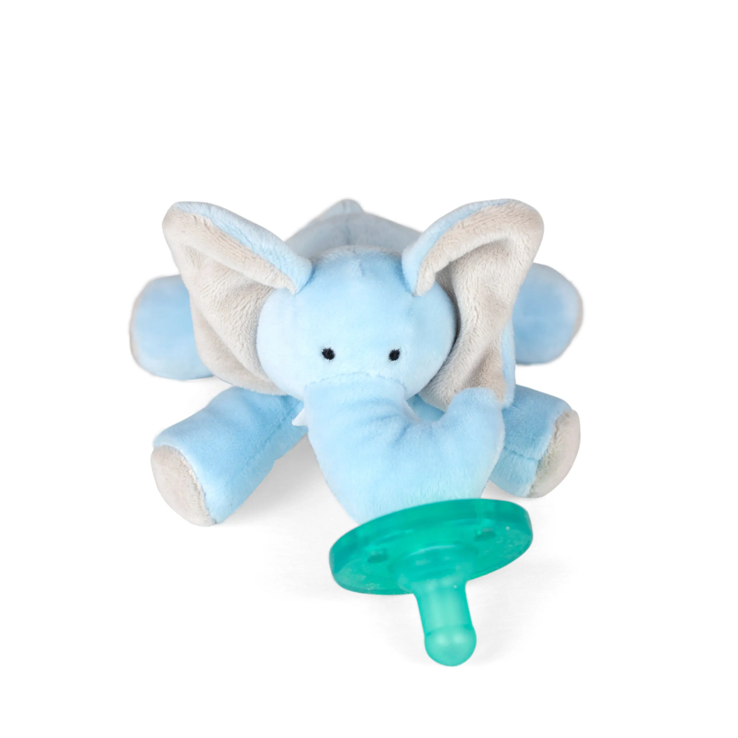 Blue Elephant Plush Pacifier