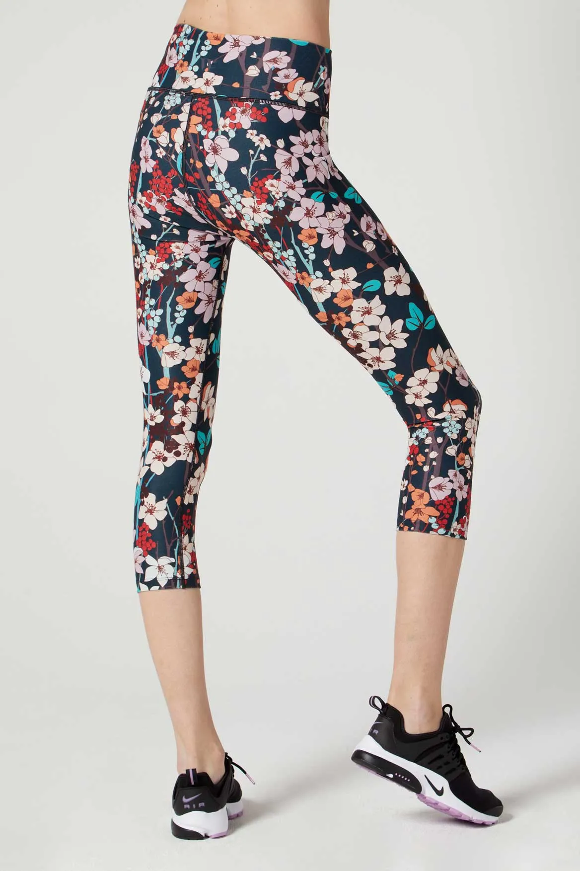 Camila Cropped Front Pocket Legging Midnight Glory