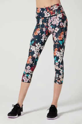 Camila Cropped Front Pocket Legging Midnight Glory