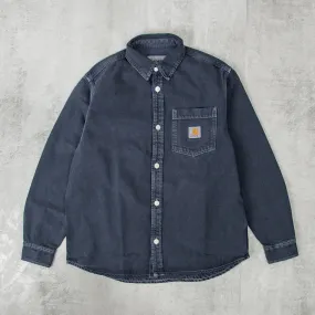 Carhartt WIP George Shirt Jac - Airforce Blue