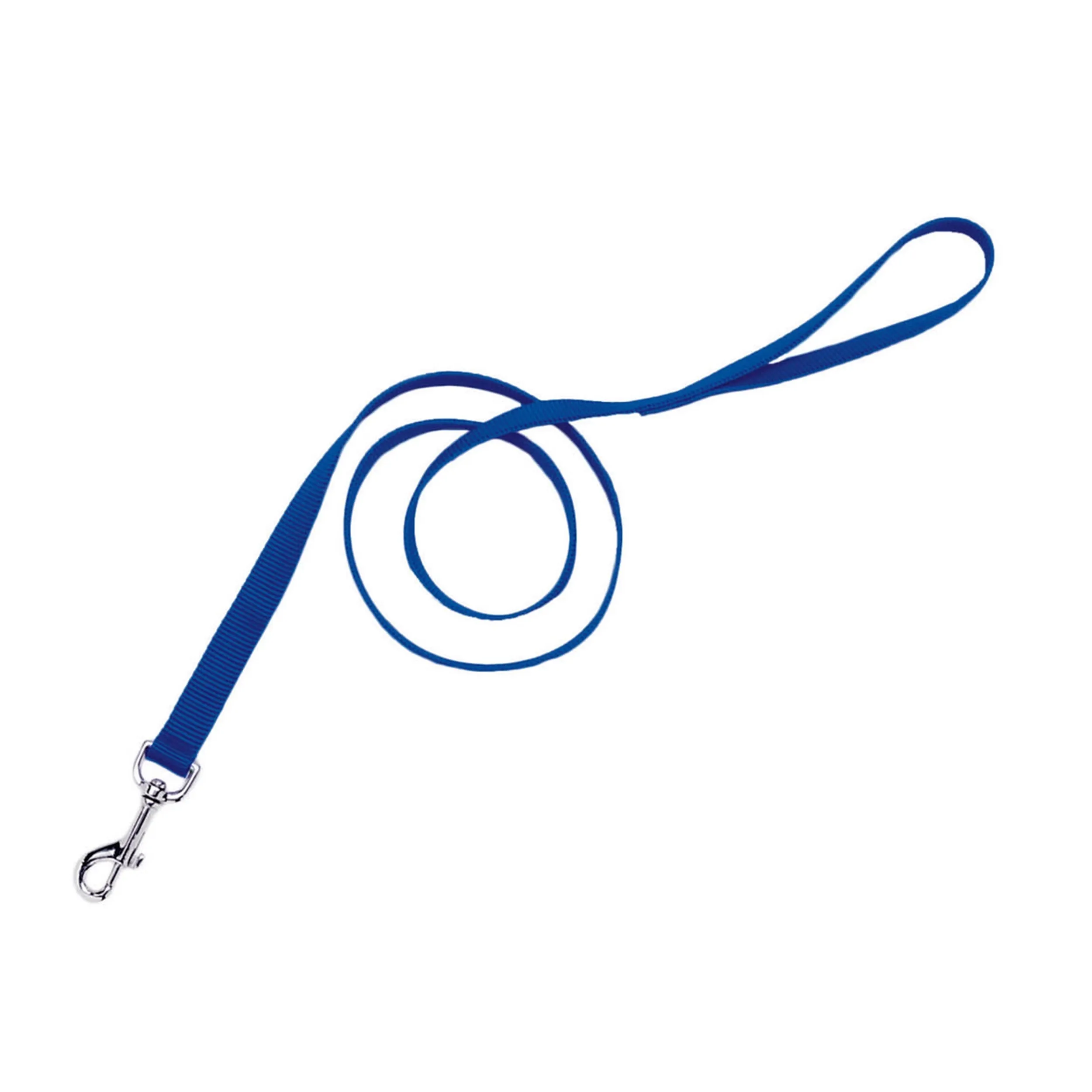 Coastal Single-Ply Dog Leash, Blue 5/8 x 6'