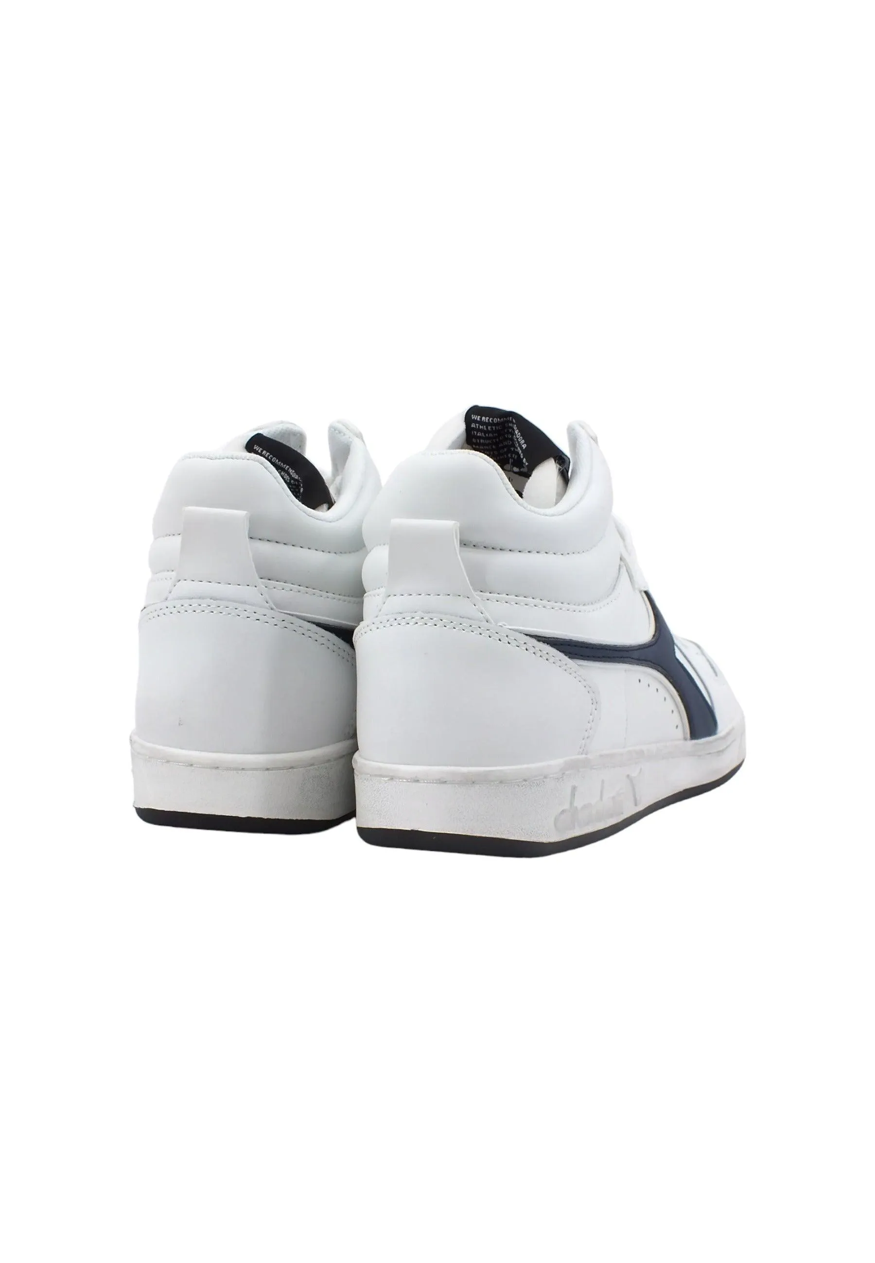 DIADORA Basket Sneaker Uomo White Blue 501.17929701C0445