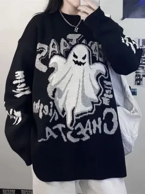 Ghost Knit Sweater (Spooky)