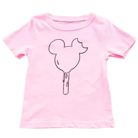 Graphic Tee - Mickey Ice Cream - Pink