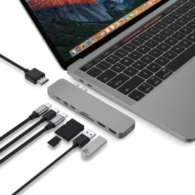 HyperDrive PRO 8-in-2 USB-C Hub - Grey