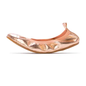 Isabella - Rose Gold Ballet Flat