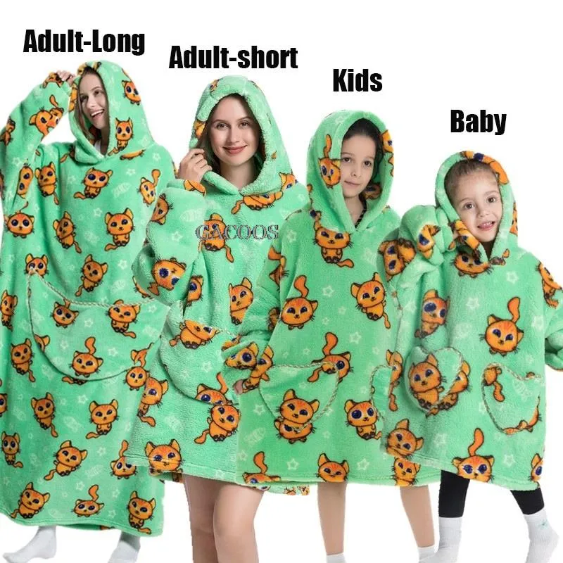 Kids & Baby Extra Long Winter Hoodies