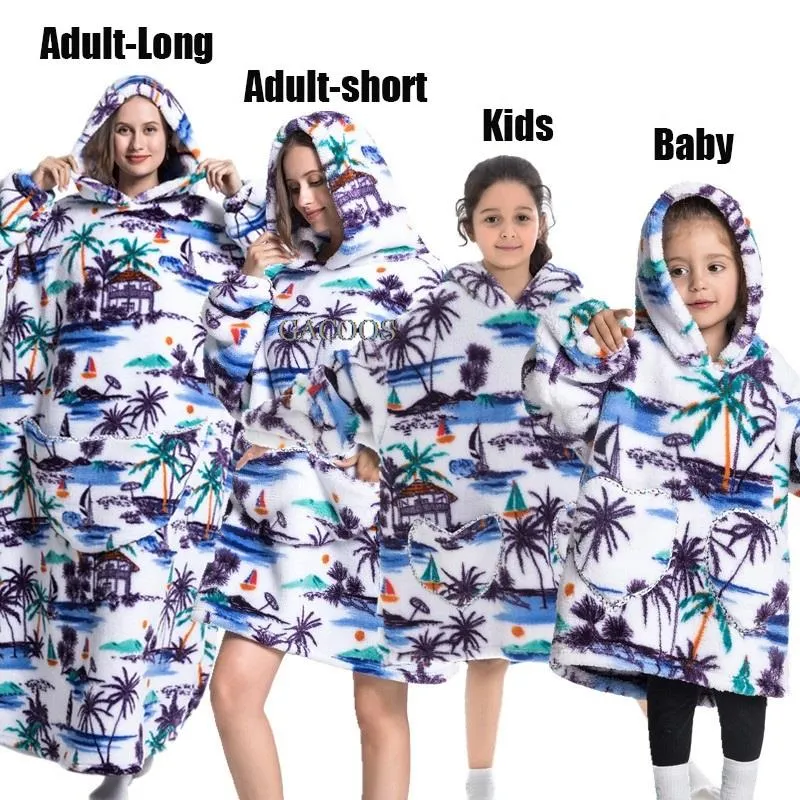 Kids & Baby Extra Long Winter Hoodies