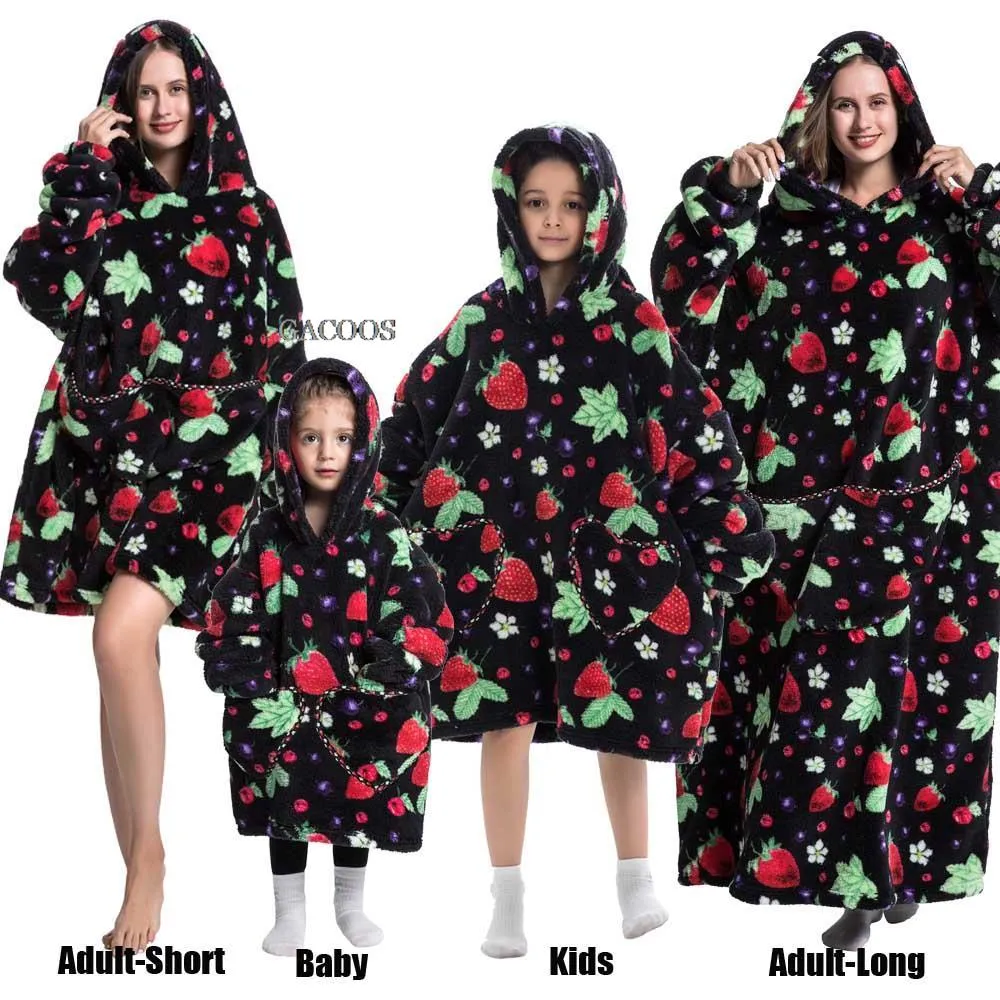 Kids & Baby Extra Long Winter Hoodies