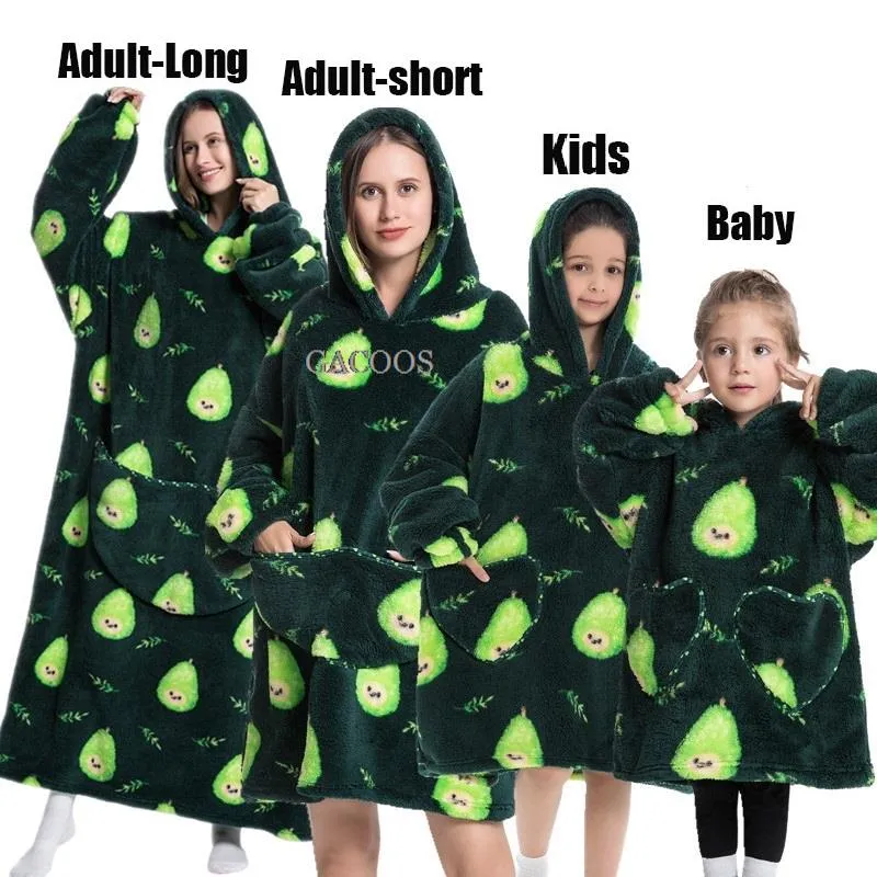 Kids & Baby Extra Long Winter Hoodies