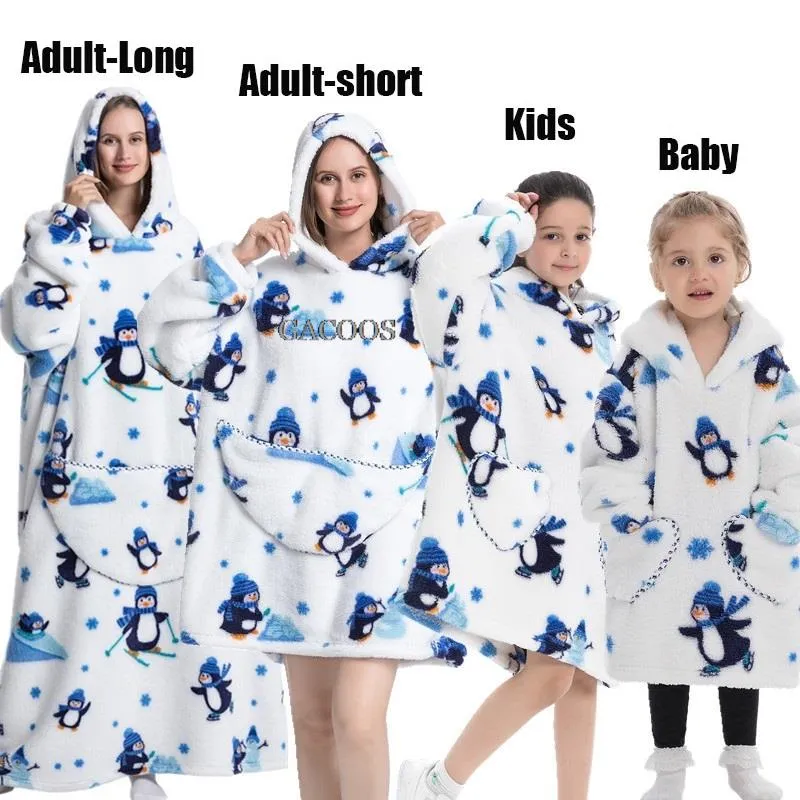 Kids & Baby Extra Long Winter Hoodies