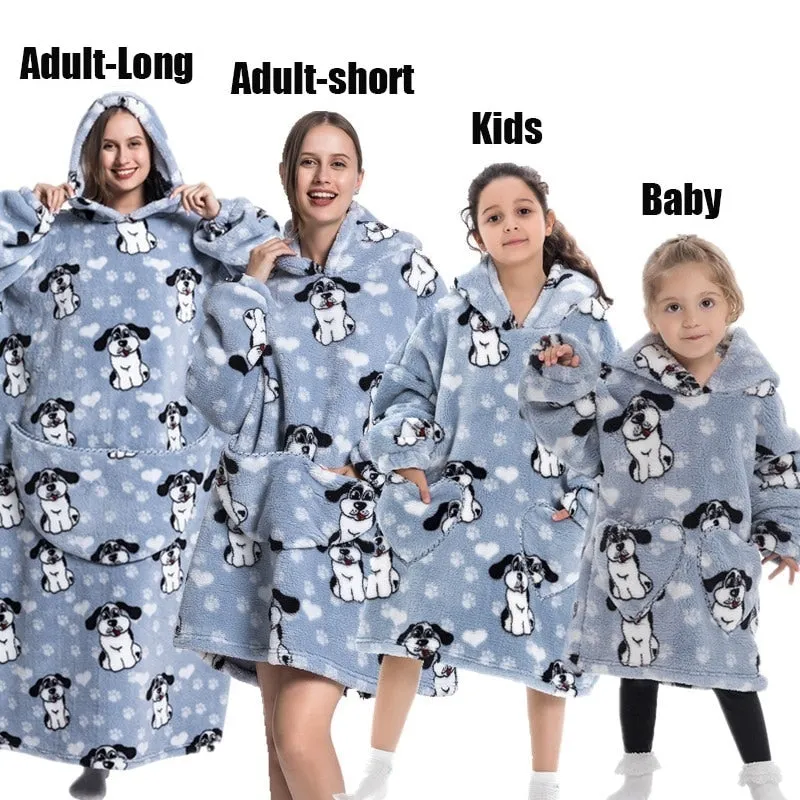 Kids & Baby Extra Long Winter Hoodies