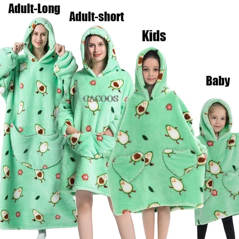 Kids & Baby Extra Long Winter Hoodies