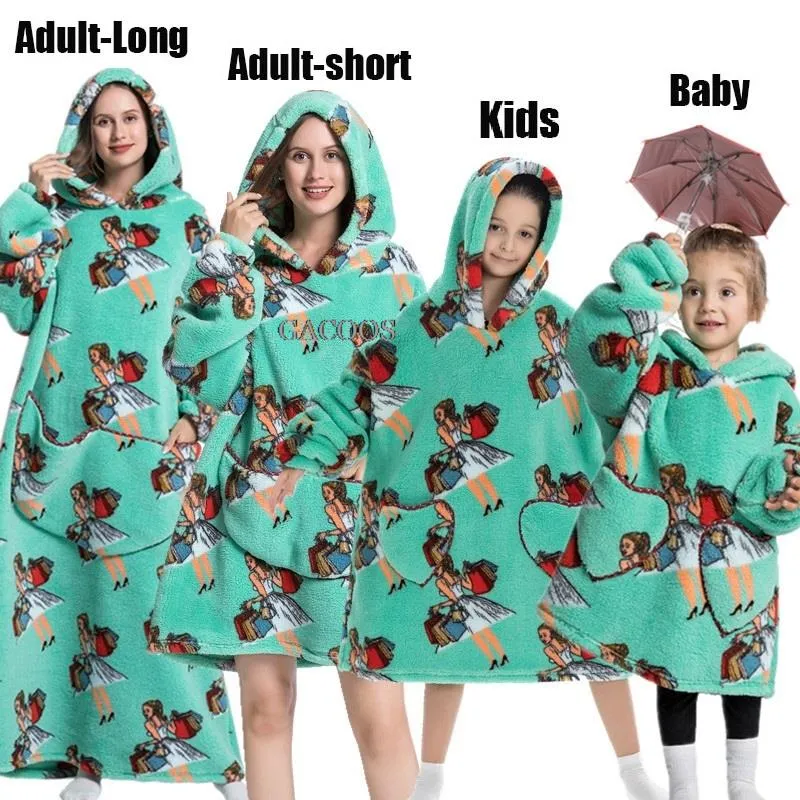 Kids & Baby Extra Long Winter Hoodies