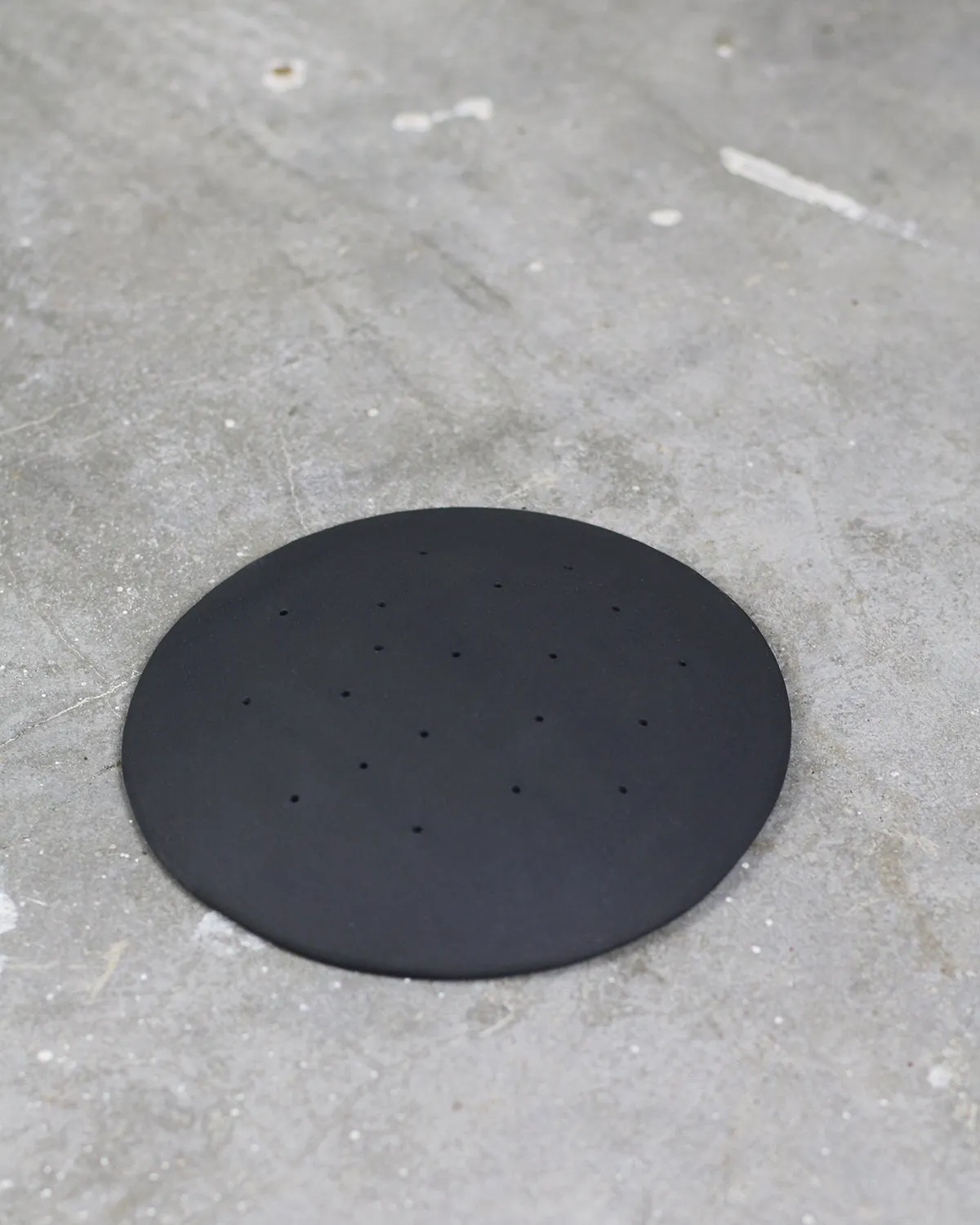 large matte asphalt stud dome