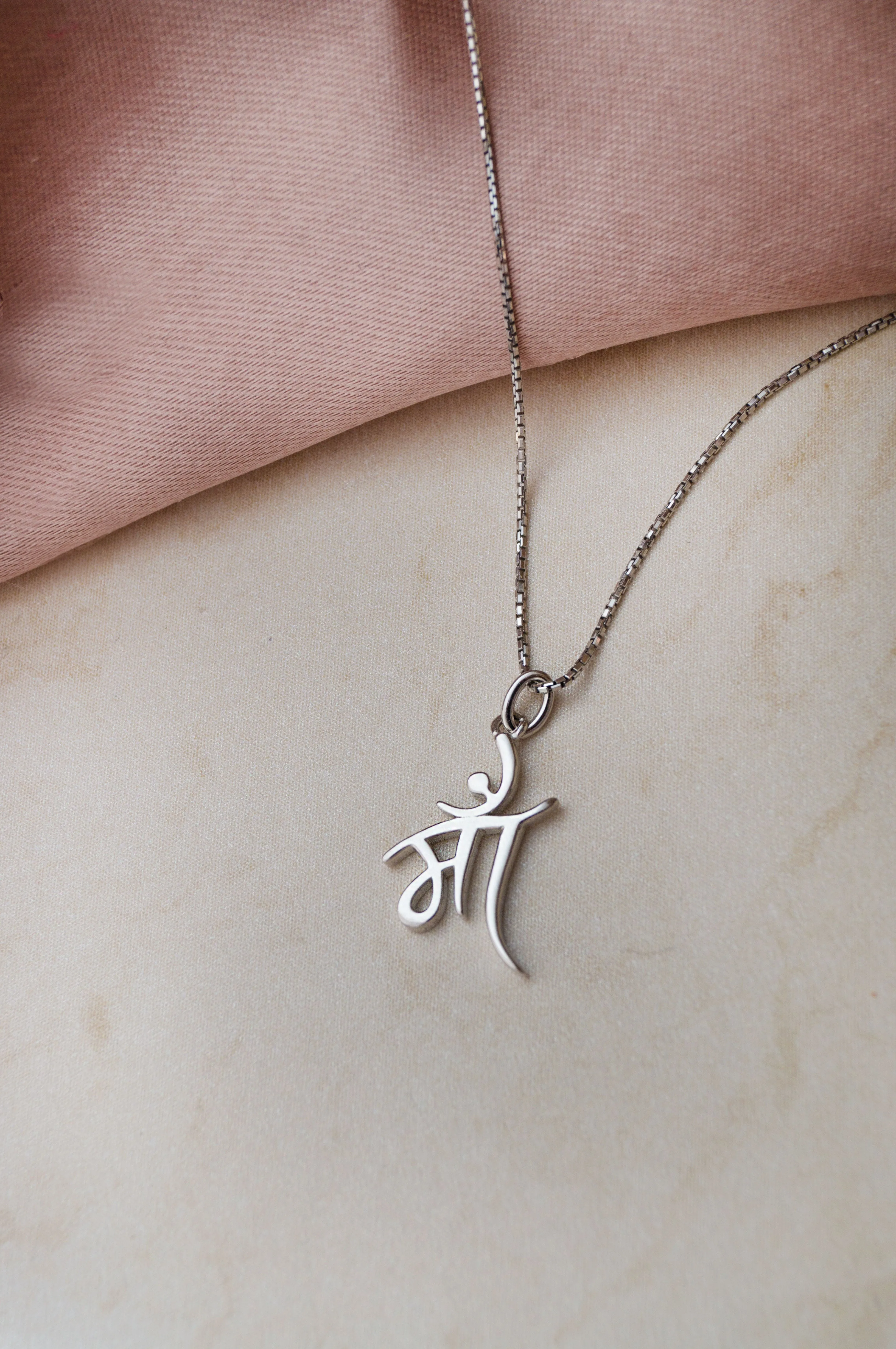 Maa Sterling Silver Pendant