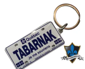 Montreal tabarnak Keychain