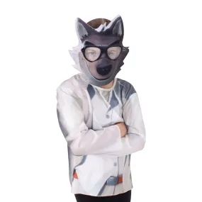 Mr Wolf Costume Top & Mask Set for Kids - The Bad Guys