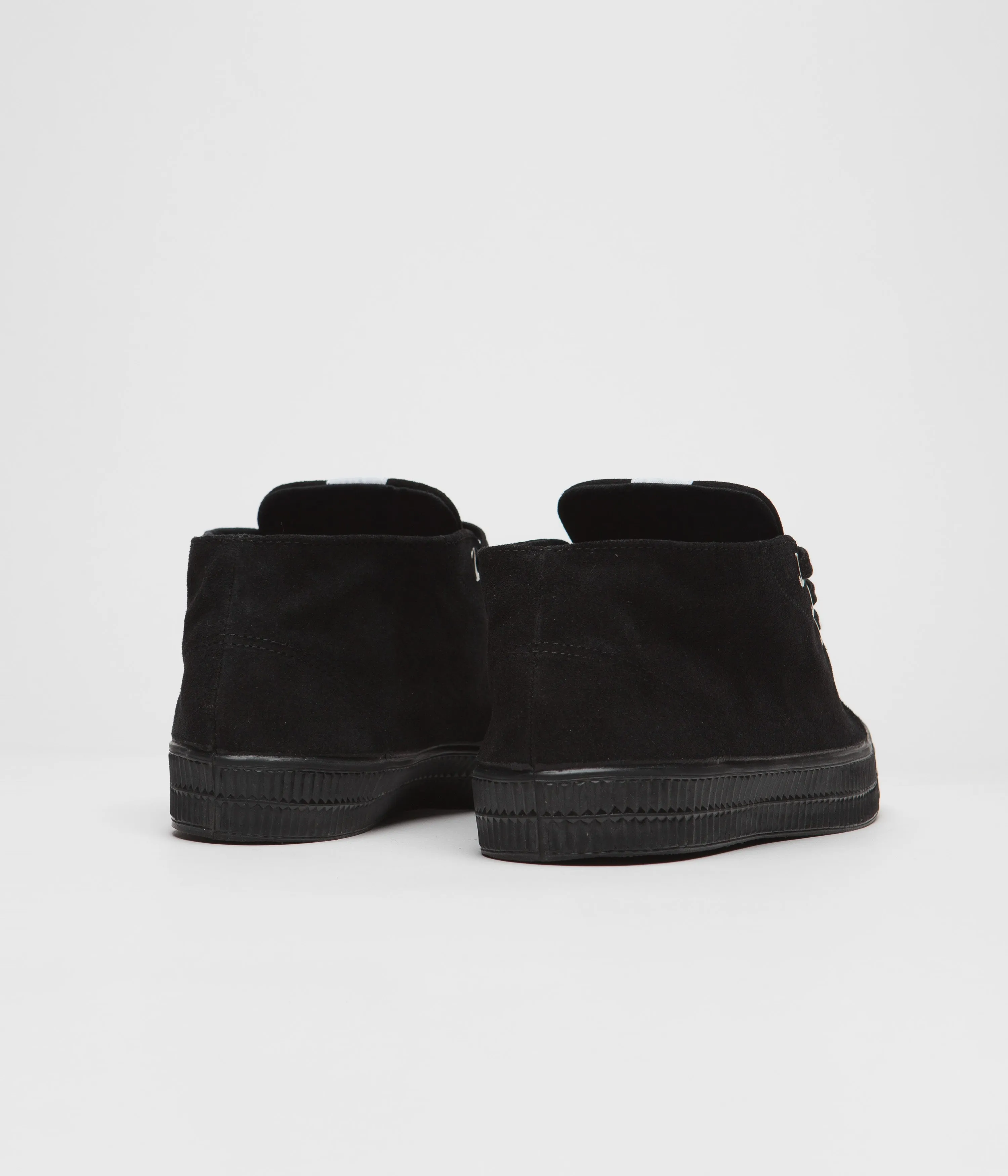 Novesta Star Chukka Suede Shoes - Mono Black