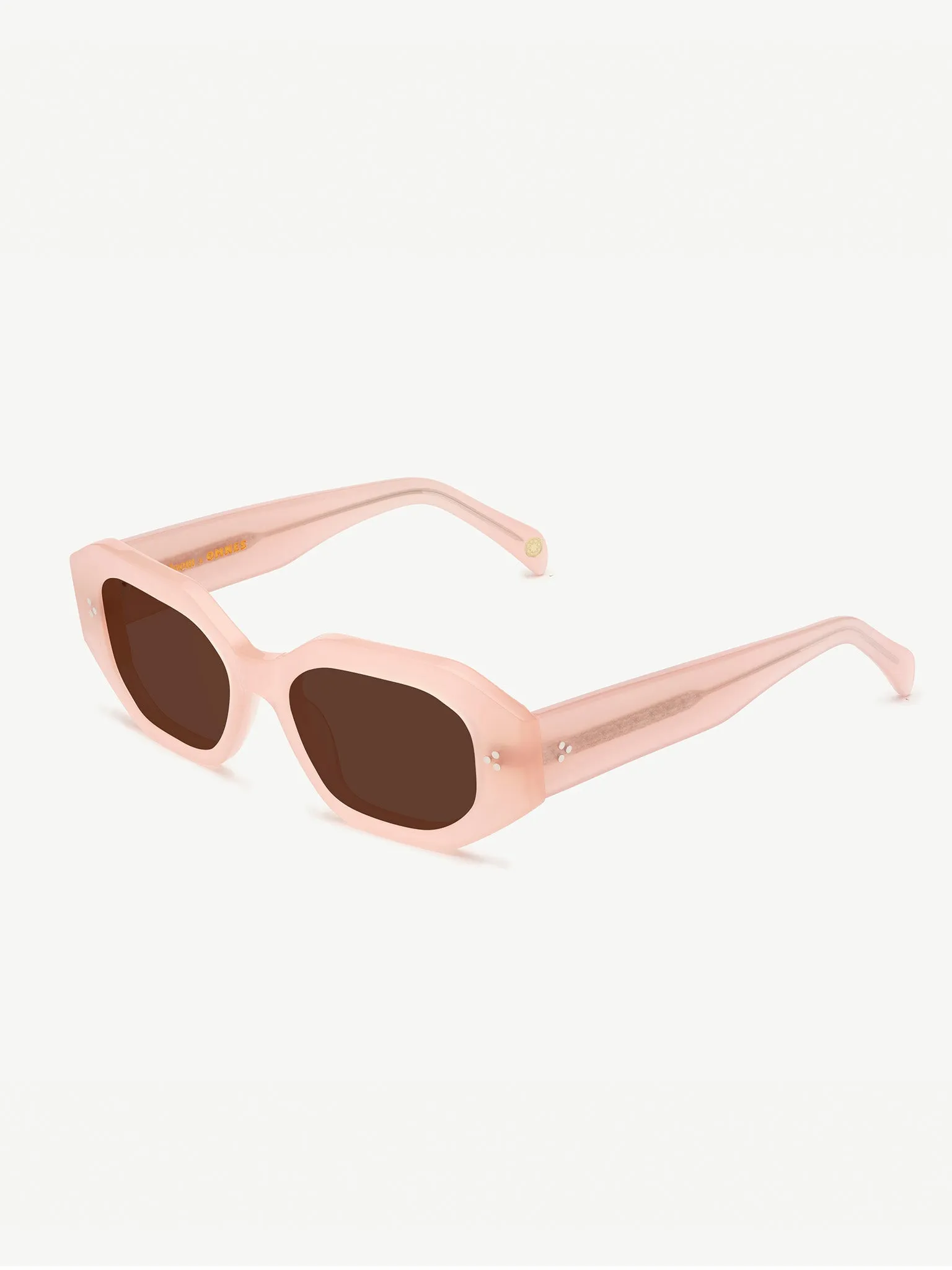 OMNES x bloobloom limited edition sunglasses in flamingo