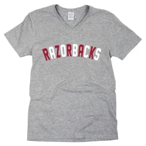 Razorbacks Glory Days V-Neck Tee