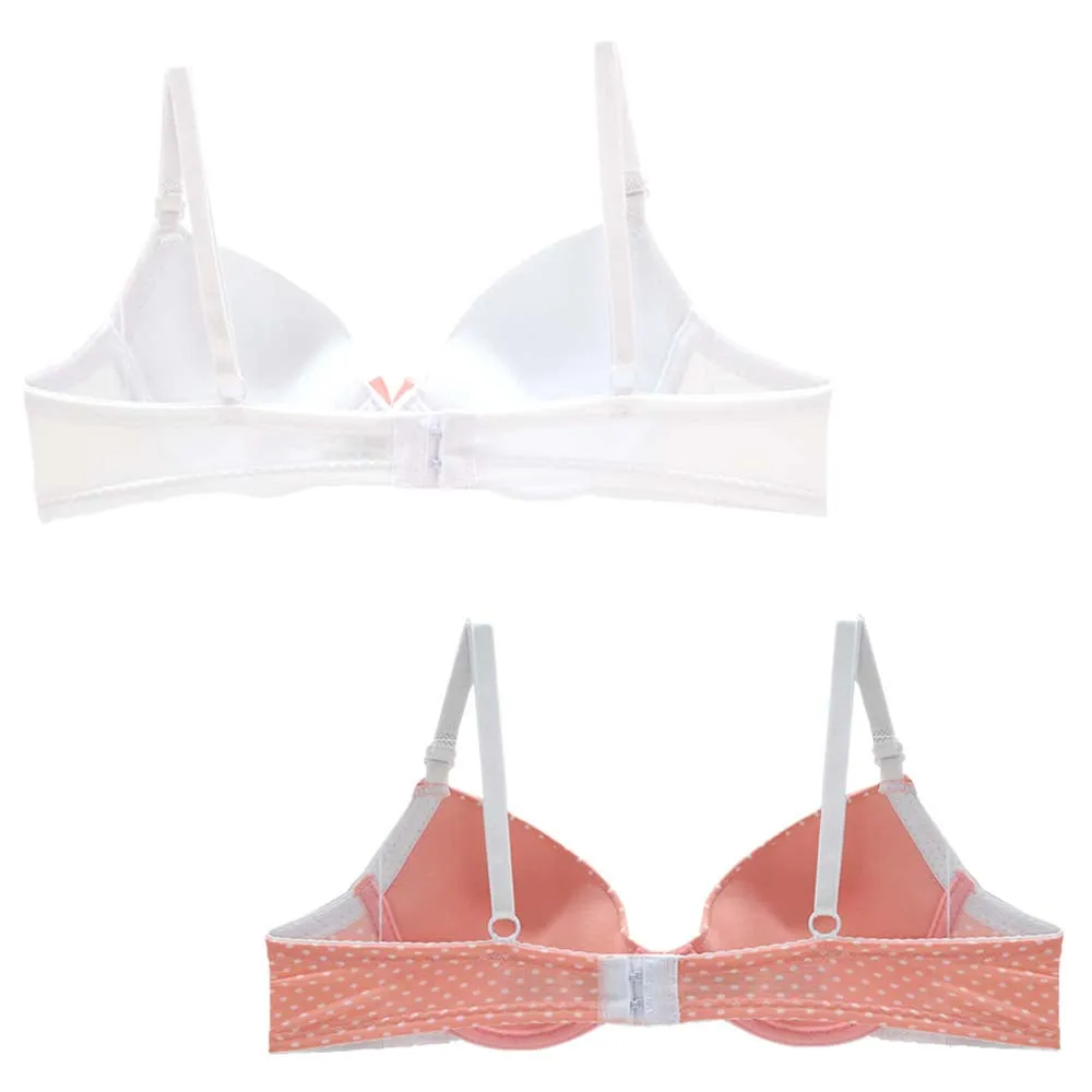 Set de 2 brasier teen con copa preformada y varilla  24194 Teens