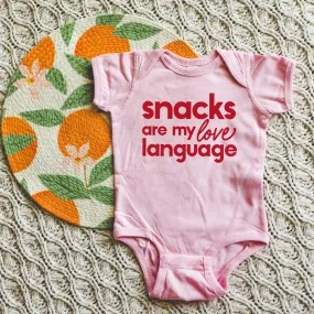 Snacks Are My Love Language (Infant)