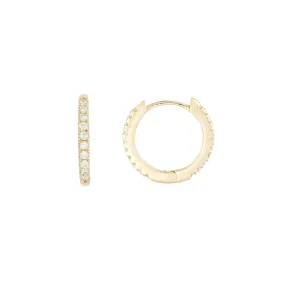 Standard Pavé Hoops