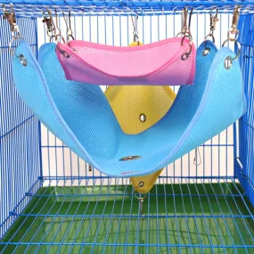 Summer Breathable Mesh Bed Pet Hamster Hammock