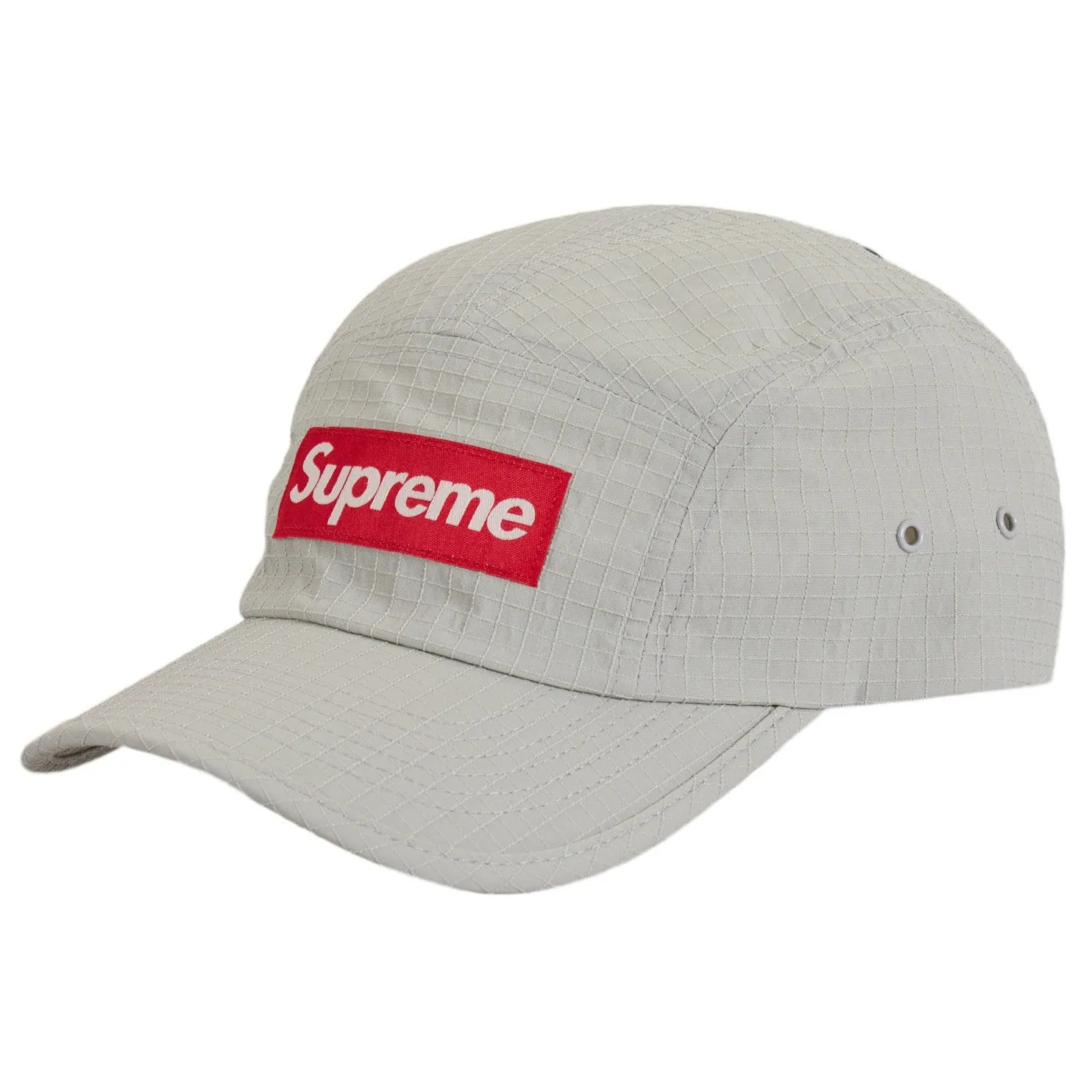 Supreme Glow Ripstop Camp Cap (FW22) Grey