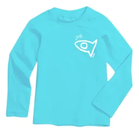 Toddler Rashguard - Water Blue