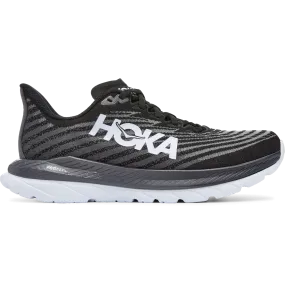 Women's Hoka One One Mach 5, Black/Castlerock, 8.5 B Medium